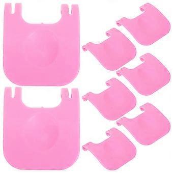 8pcs Kaninchen Käfig Clips Draht Kiste Schnallen Kleine Haustier Käfig Verschlussschnalle für kleine Haustiere Kiste Clips Befestigungsklemme Feste Klemme
