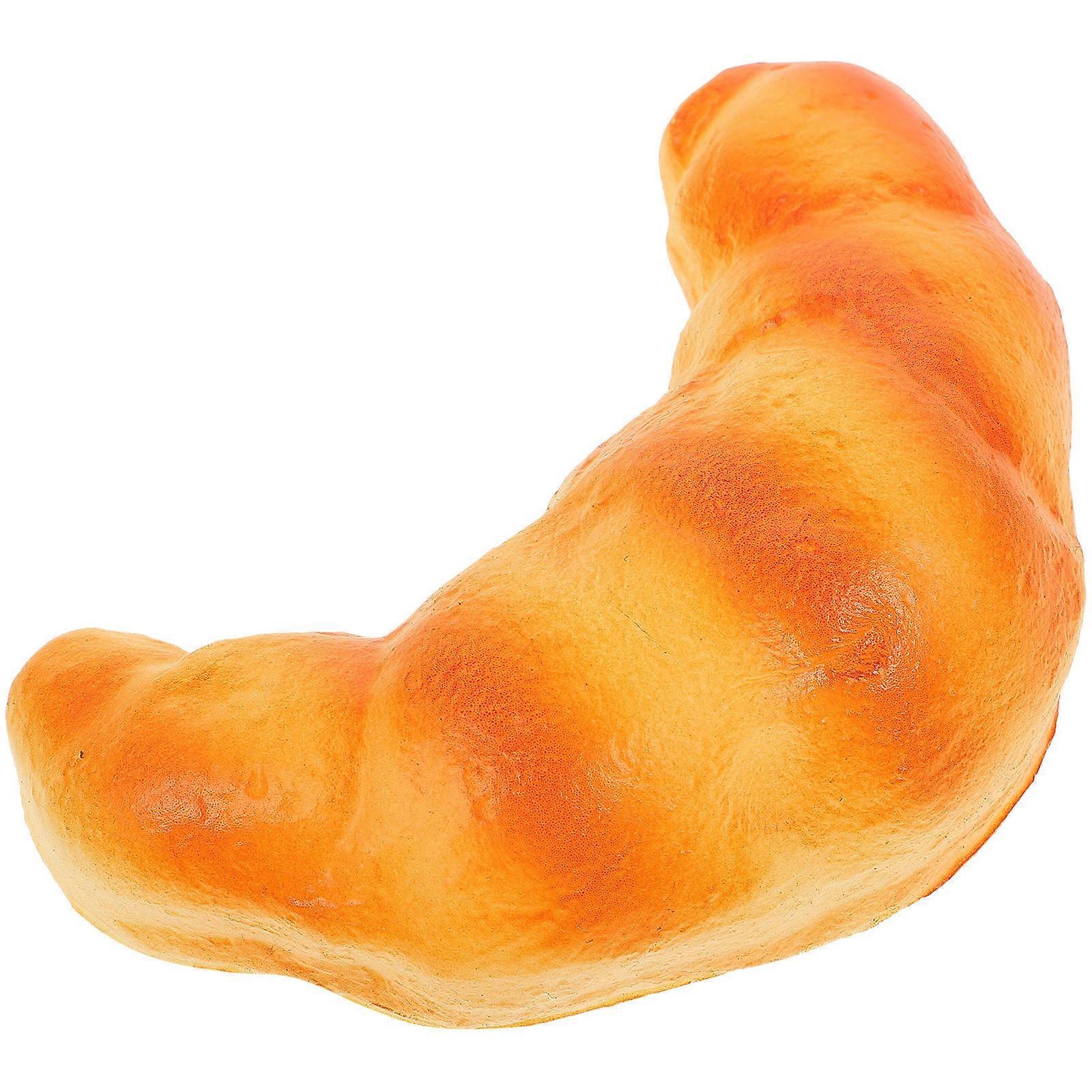 Fake Bread Croissant Simulation Bread for Decoration Kitchen Prop