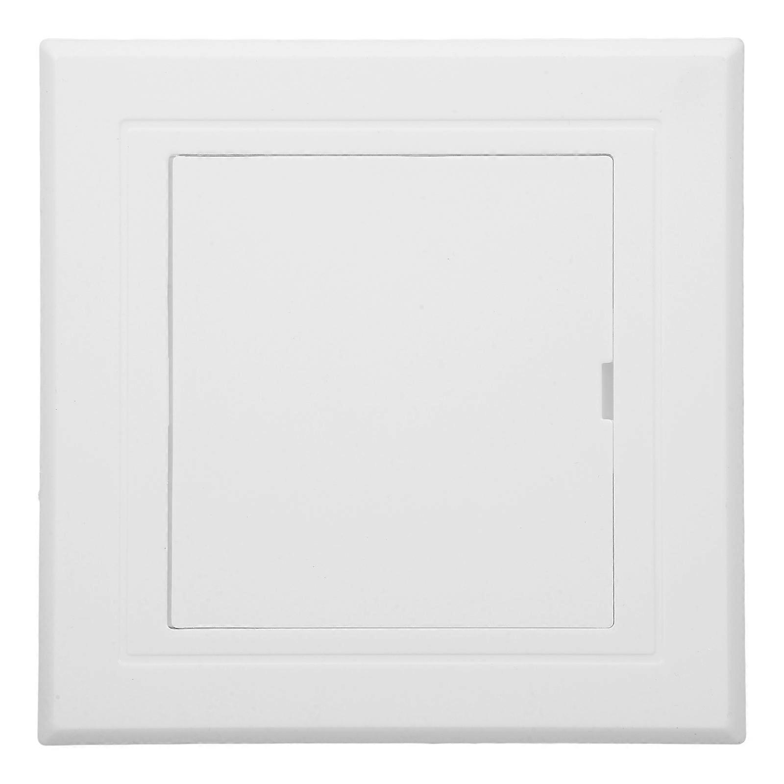 White Wall Access Panel Plastic Plumbing Cover for Pipe