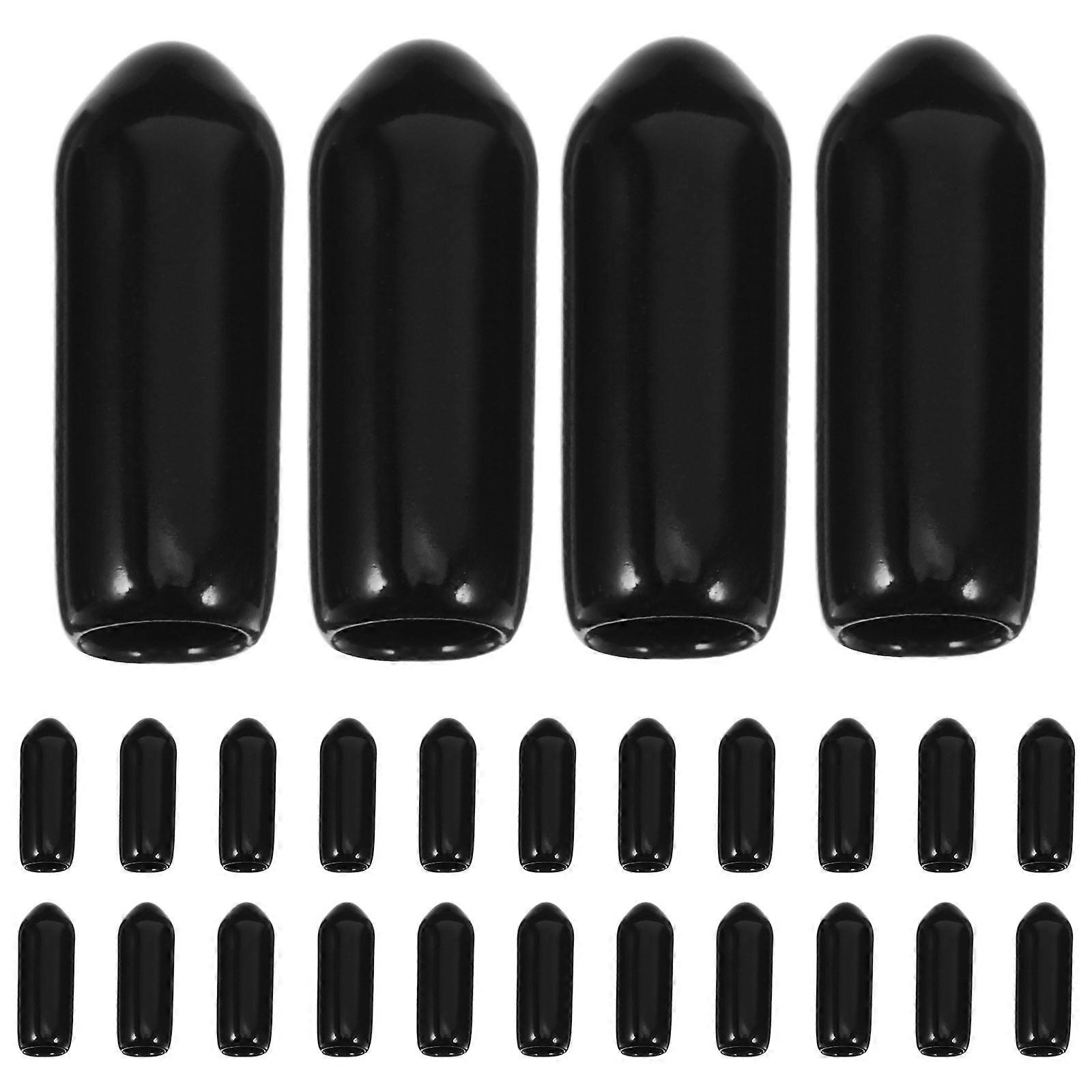 PVC Screw Thread Protector for Wire Protection 100Pcs End Caps