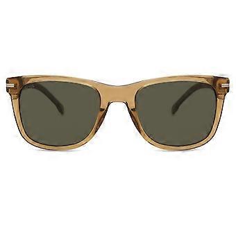 Boss 1508/S 10A/IR Full Rim Transparent Brown Men Square Sunglasses UV3 Original