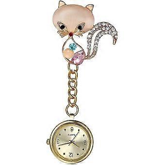 Infermiera Orologio da bavero Set analogico e digitale per le donne