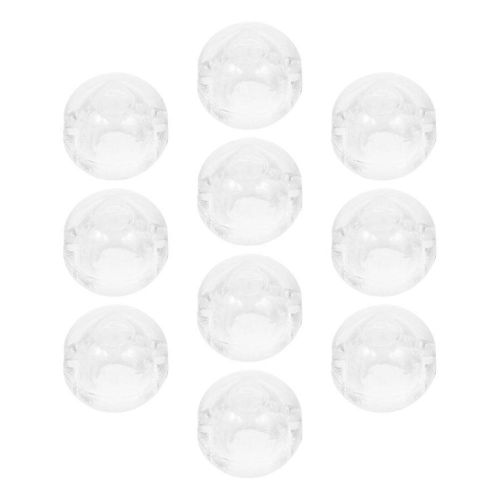 Clear Beaded Chain Crimp Stop for Blinds 10Pcs Replacement Stops Set