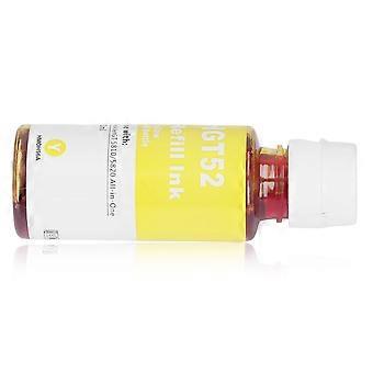 70ML Capacity Refill Ink Bottled Printing Ink Replacement for HP GT5810 5820 Printer Yellow