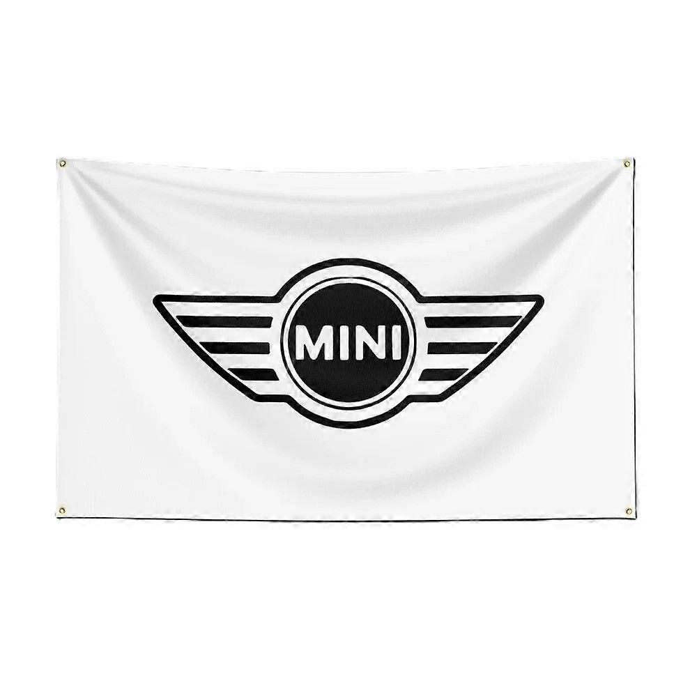 Mini Cooper billogo flaggbanner VQ0347