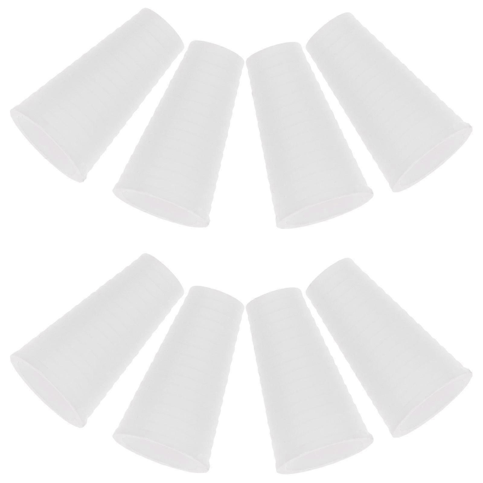 White Blind Pull Cord Knobs Plastic for Curtain 15Pcs Blind Cord Tassels