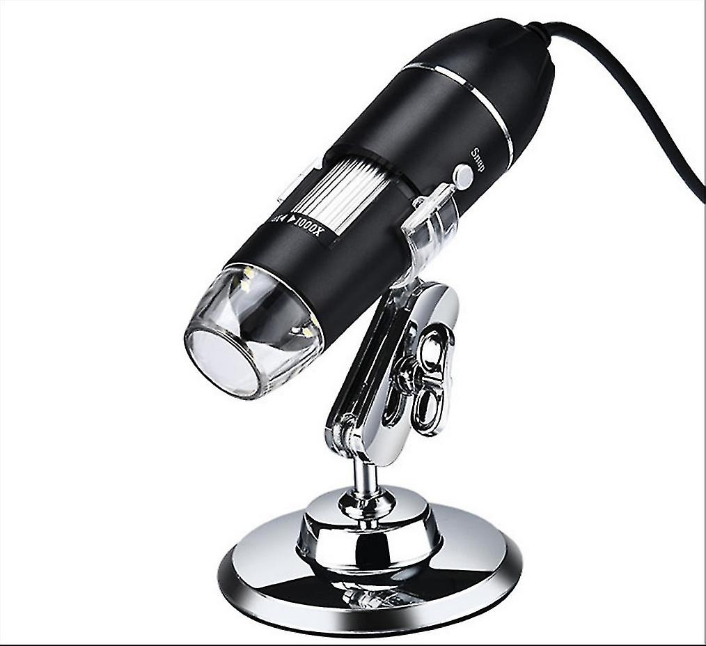Microscope 8 Led 1600x Handheld Portable Digital Microscope Usb Interface Electron Microscopes With 8 Leds Starlight