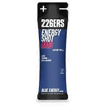 Energy shot mid caffeine 125mg (blue energy flavor) 1 sticks of 60ml
