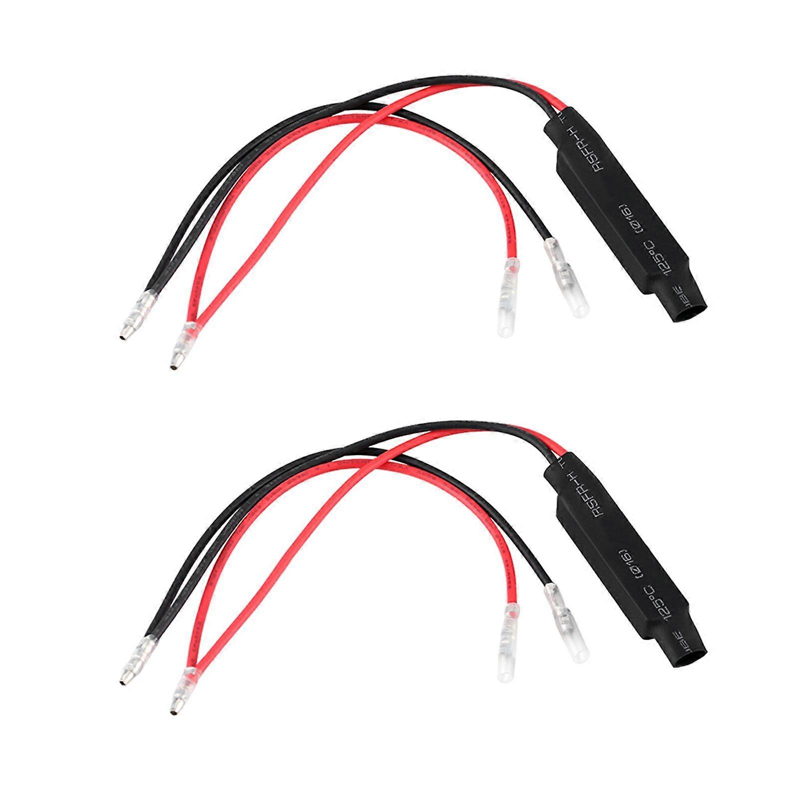 10W Motorrad LED Blinker Kontrollleuchte Lastwiderstand Fix Fehler Flash-Controller