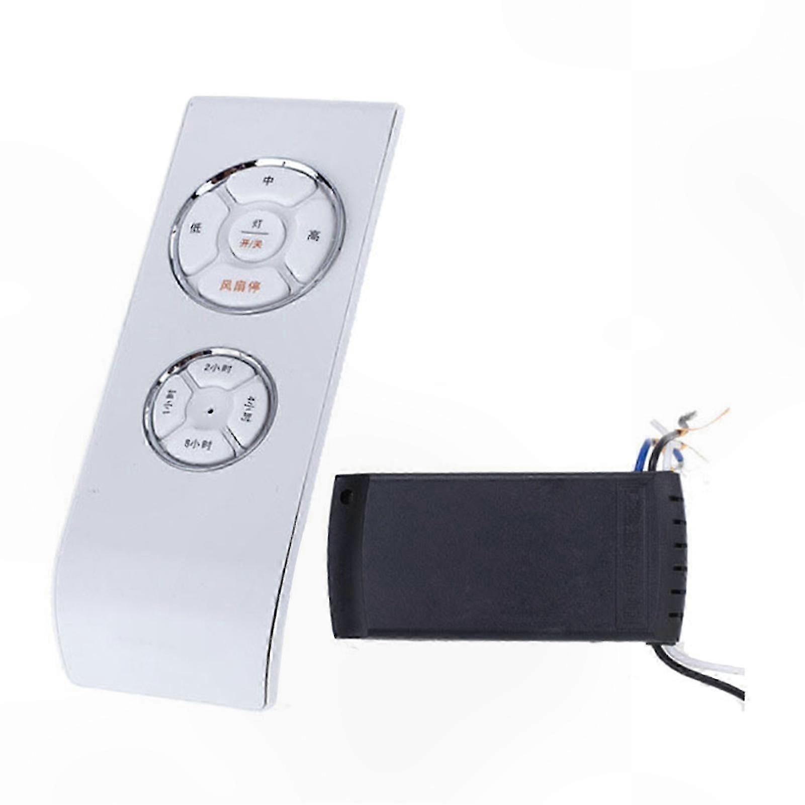 Wireless Ceiling Fan Light Control Kit with Timer Function Remote Receiver for Home Use