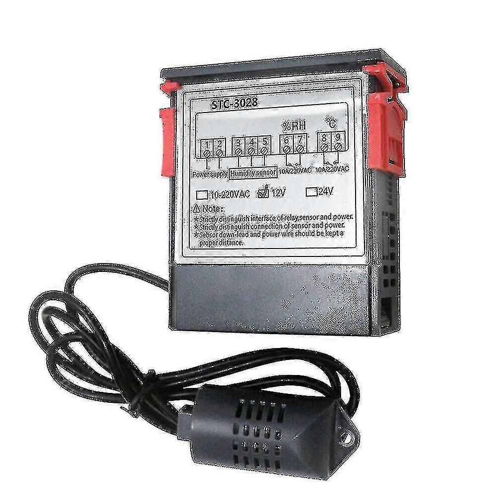 Digital Thermostat Hygrostat Temperature Humidity Controller 12v -