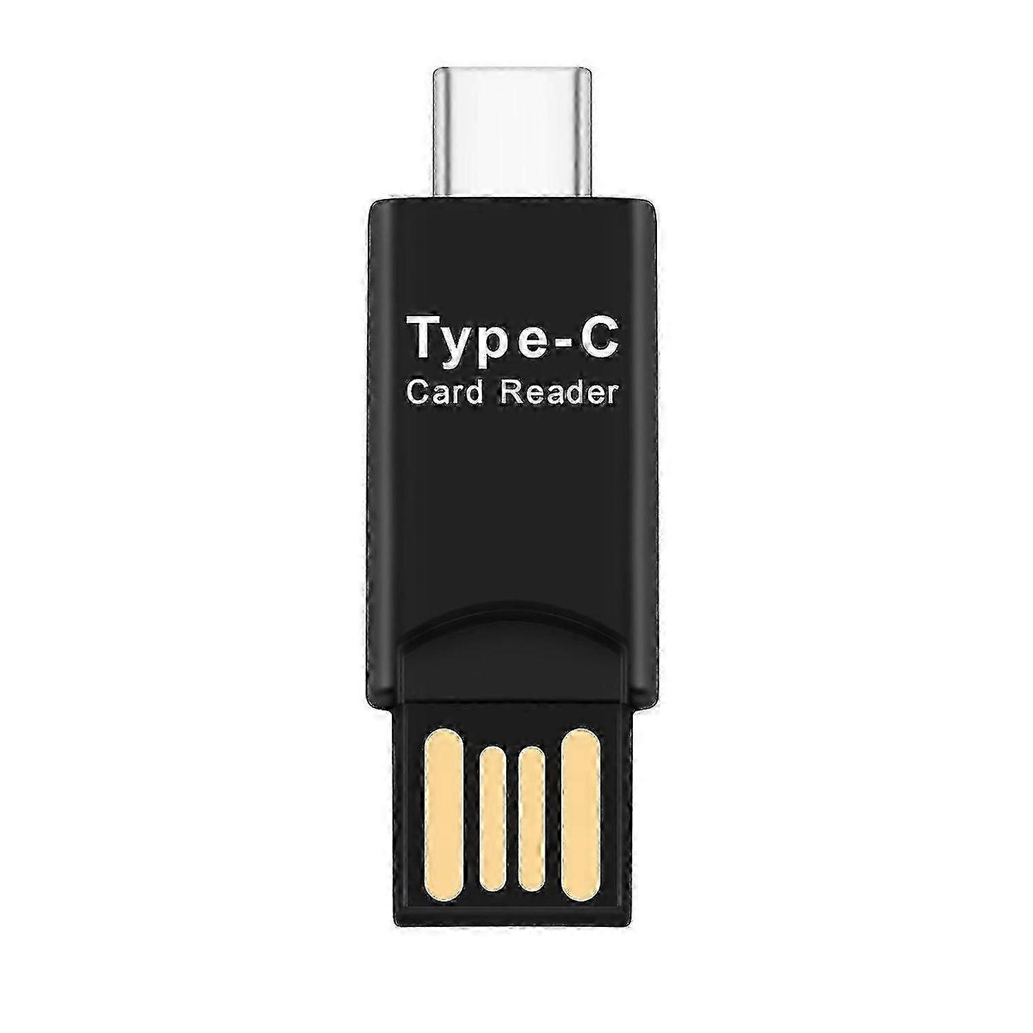 USB 3.1 Type C USB-C to Micro-SD TF Card Reader Adapter compatible with Macbook PC Cellphone