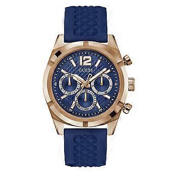 Guess Men's Watch Wristwatch RESISTANCE GW0729G3 Silicone
