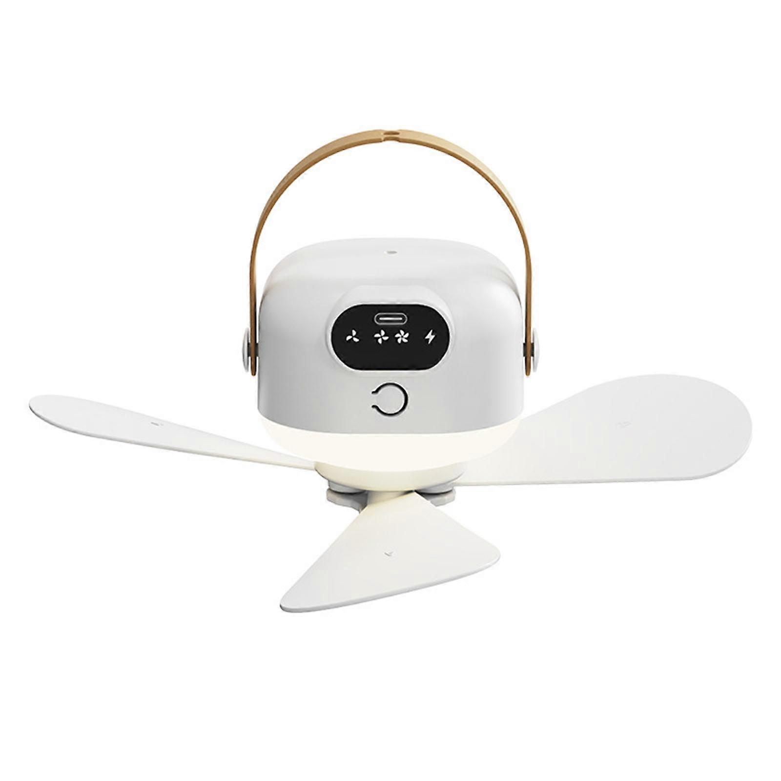 Camping Fan with LED Light