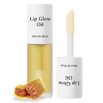 Moisturizing Lip Oil for Dry Lips with Deep Hydration and Non-Sticky Fruit Gloss - 3 Pack
