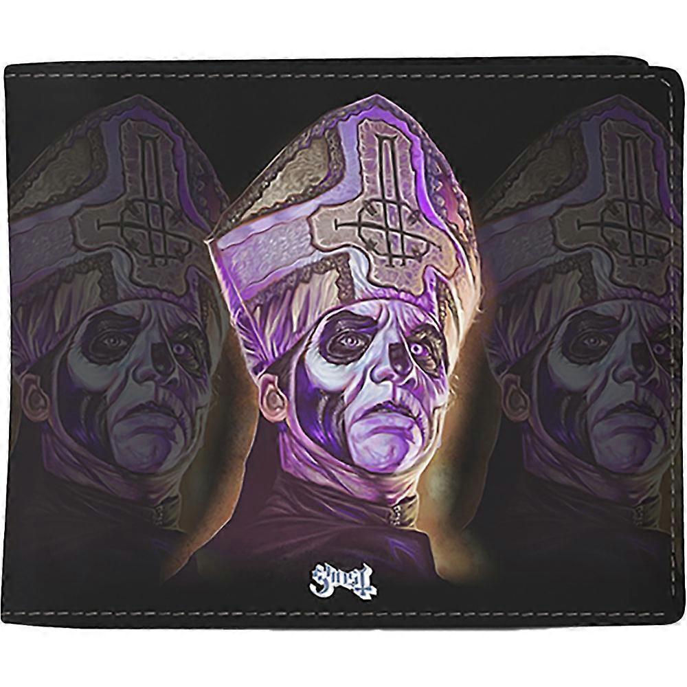 Ghost Papa Purple Bifold Wallet