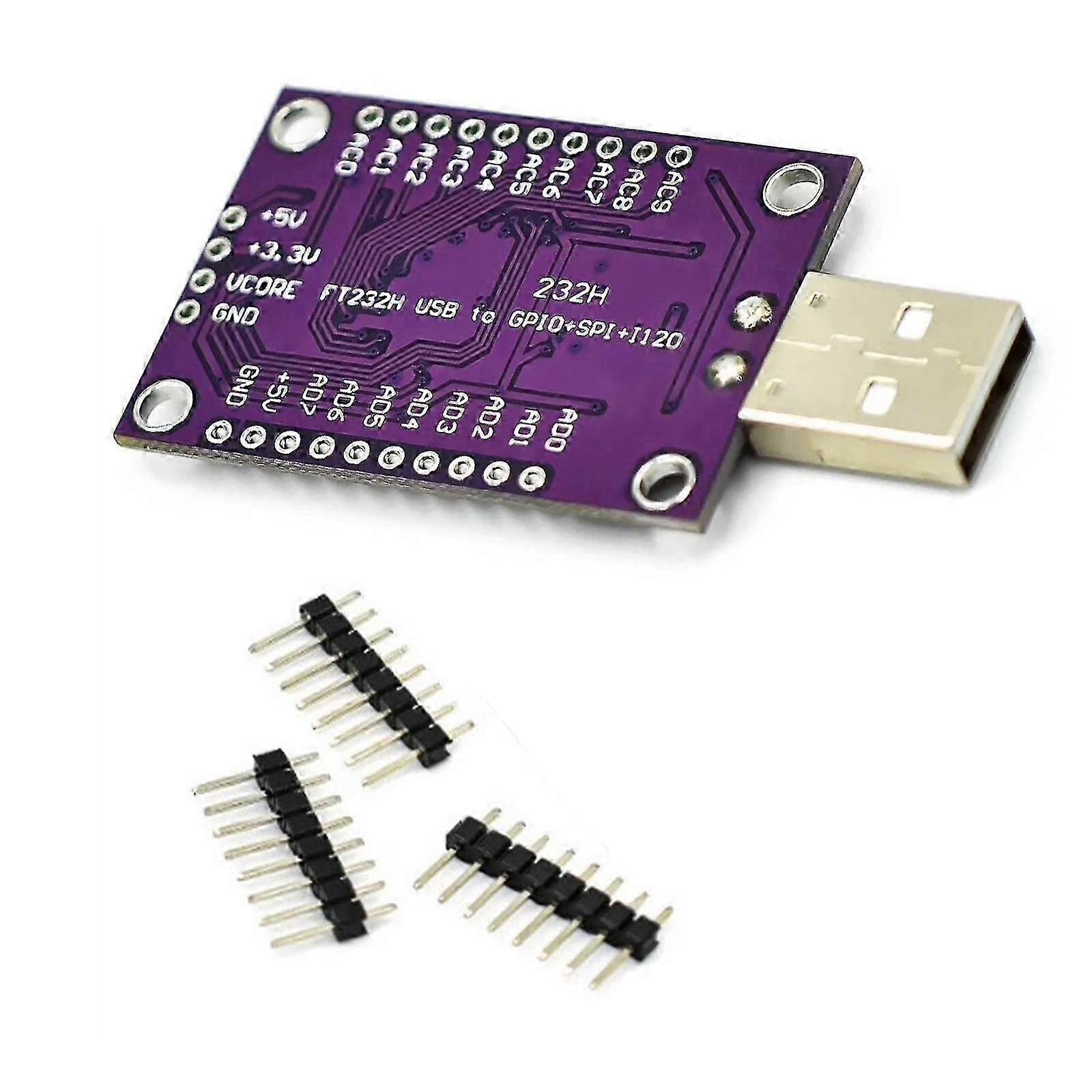 FT232H USB to I2C Device Board Compatible with Quick MCU for Development Projects