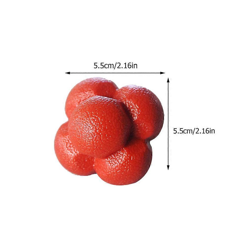 Hexagonal Agile Training Ball for Training 3Pcs Assorted Color