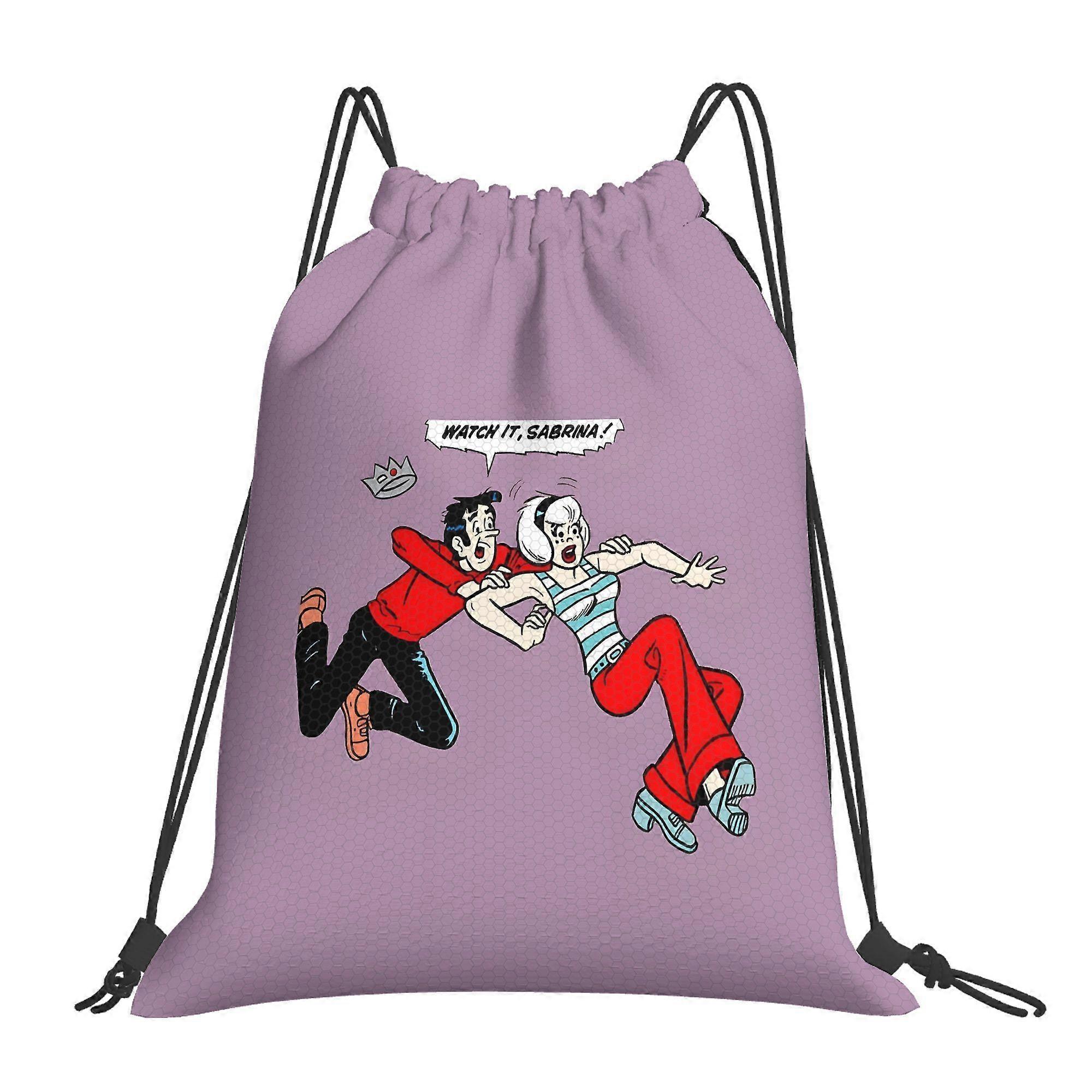 1pc It Sabrina Sport Drawstring Backpack-Cqazw