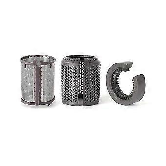 Inner Outer Filter Set for Hair Dryer, Compatible with HD01 HD03 HD08, with Filter Clean
