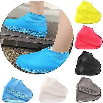 Surchaussures imperméables en silicone, réutilisables et antidérapantes, pour hommes et femmes. Protections de bottes en caoutchouc résistant pour conditions humides et enneigées.