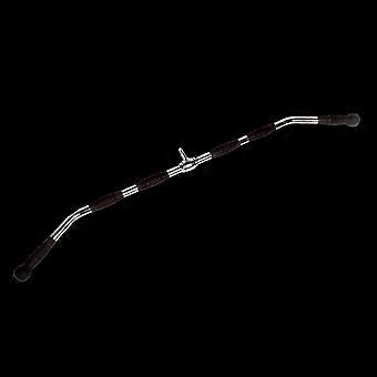Randy & Travis Rubber Coated Lat Pull Down Bar Attachment Home Gym Attachments