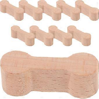 Wooden Train Track Connector for DIY 10Pcs Creative Track Connectors