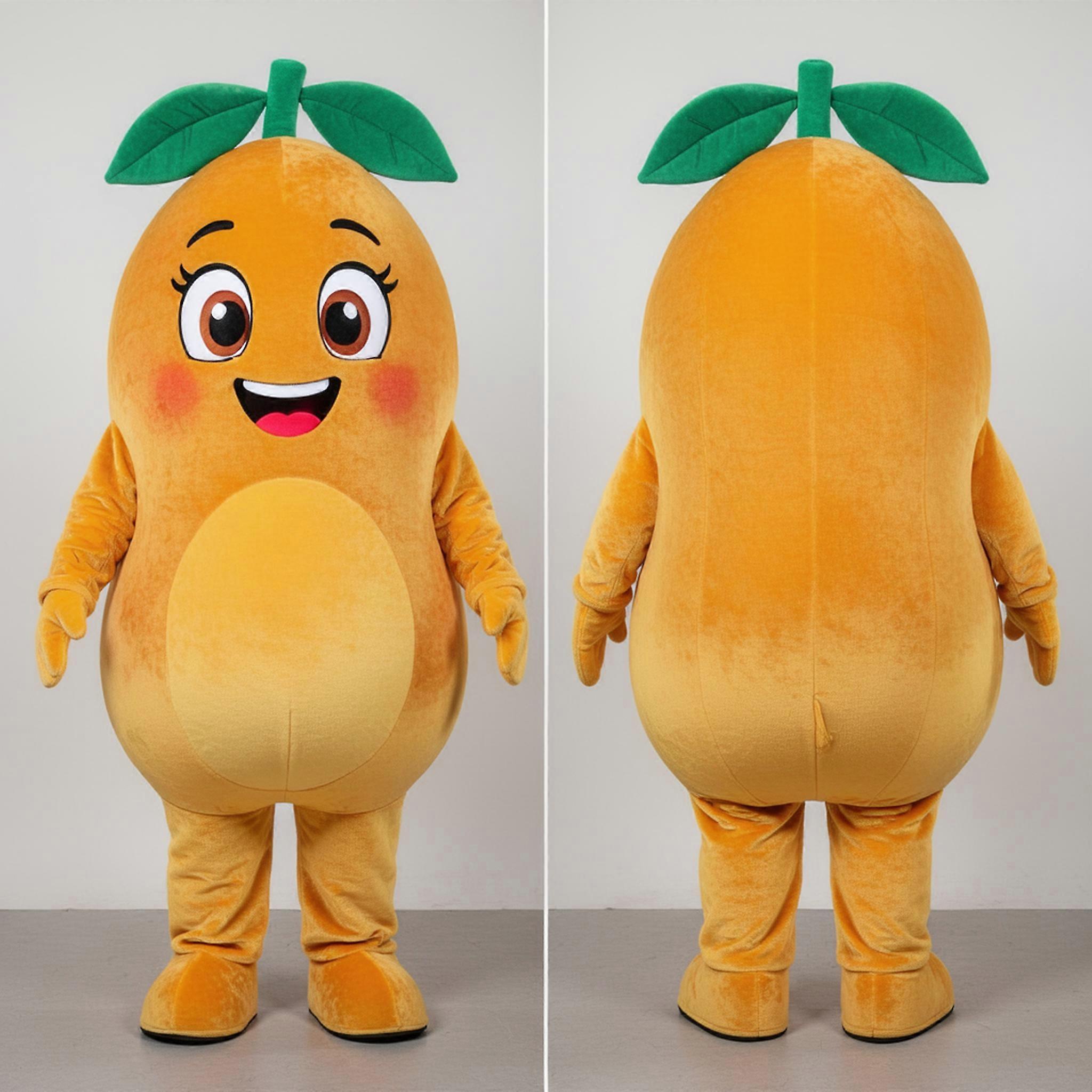 MASTICOT Golden Plush Mango Mascot