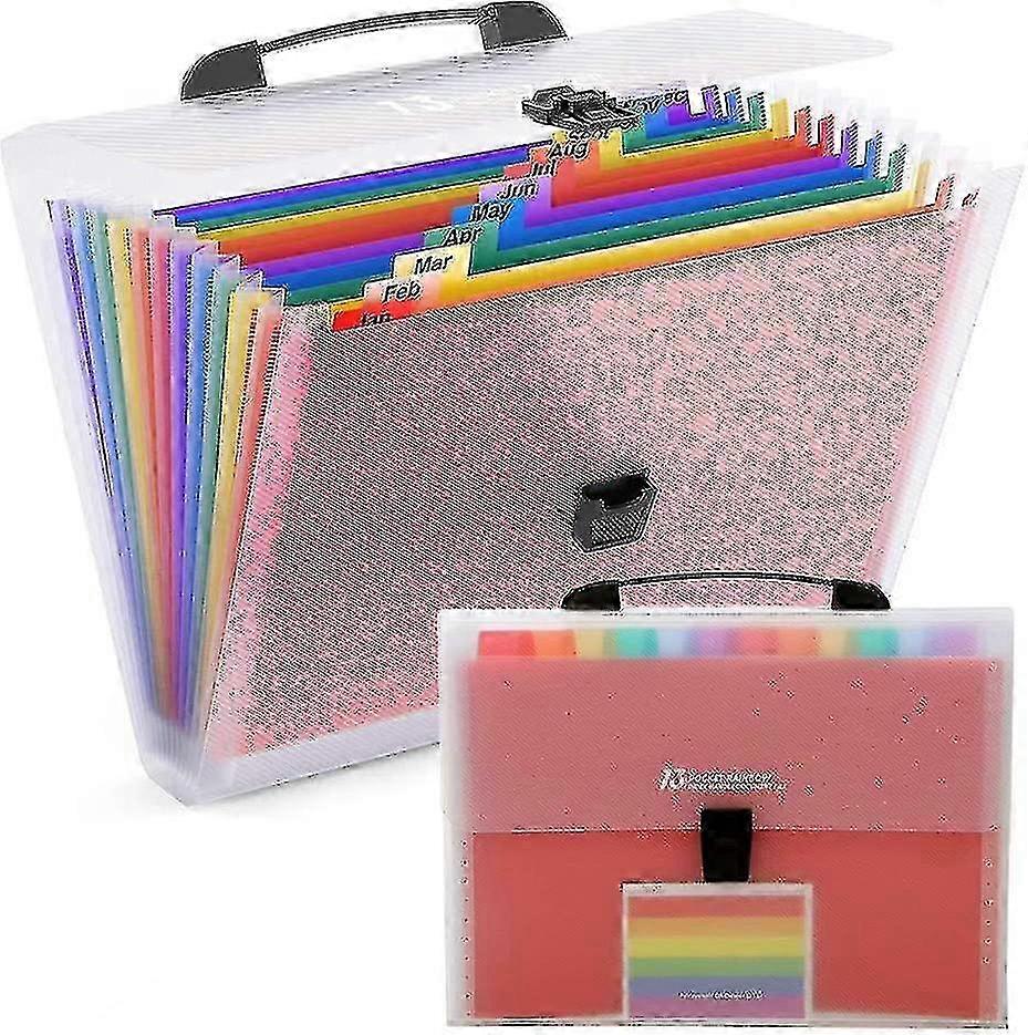Expandable File Folder Accordion File Package Folder Store Test Papers Various Documents