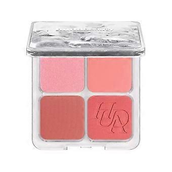 HD Beauty Blush Palette 4shade, Portable MultiColor Blush Kit for Daily Face Makeup