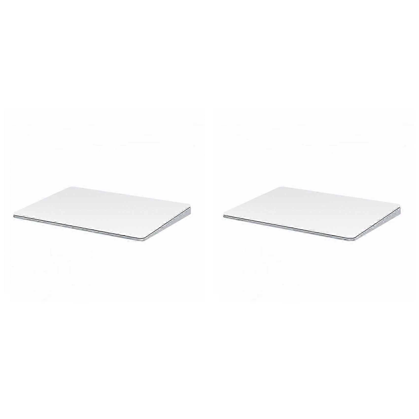 2X Bluetooth Touchpad Multi-Function Gestures Trackpad Rechargeable Wireless Touchpad compatible with Laptop IOS Mac, White