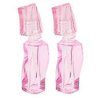 Lip Gloss Tubes Twist Shape Refillable Lipstick Containers for 4Pcs