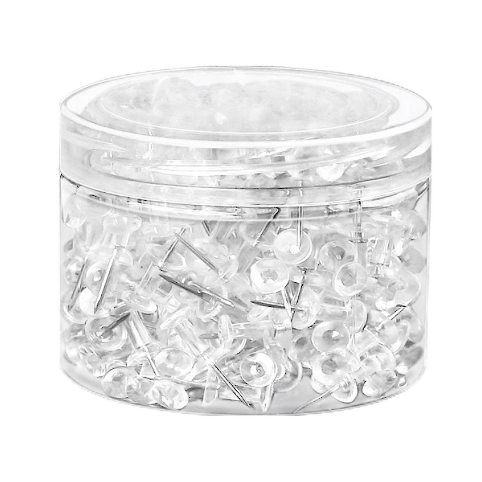 Transparent Office Push Pins PS