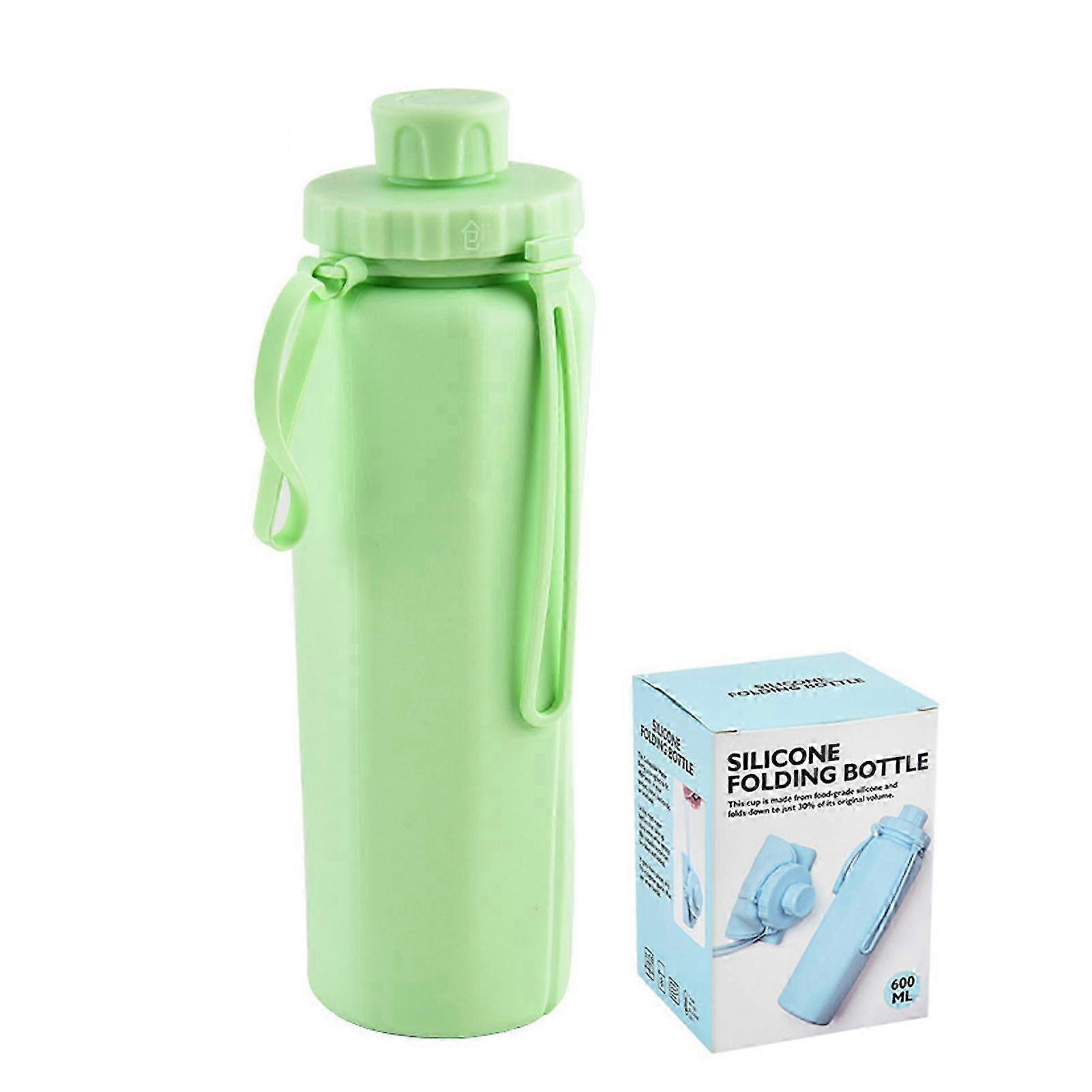 Silicone 600ml Foldable Running Flask