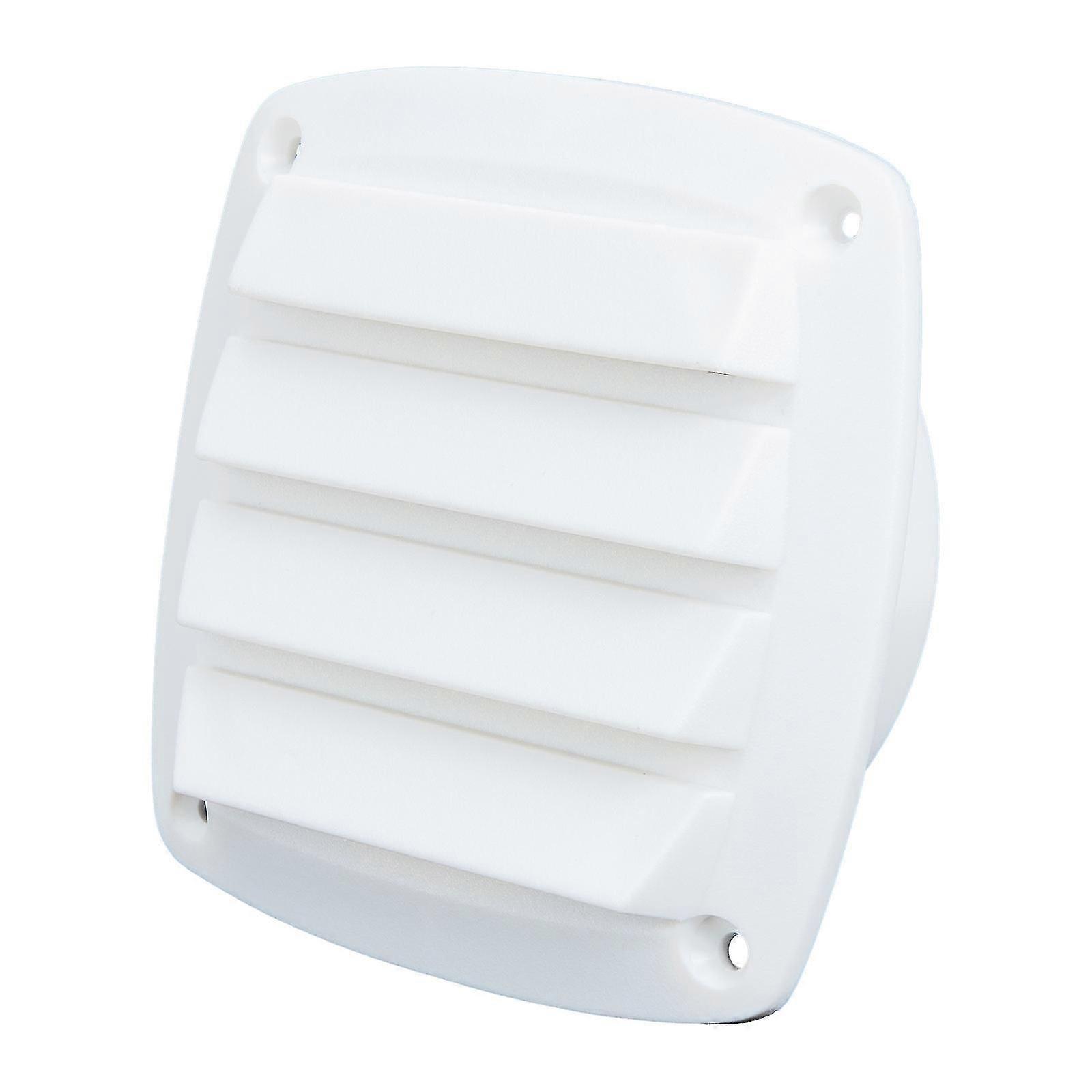 Square Louvered Vent compatible with Caravan With Ventilation Function In Sturdy Nylon Construction 1Set