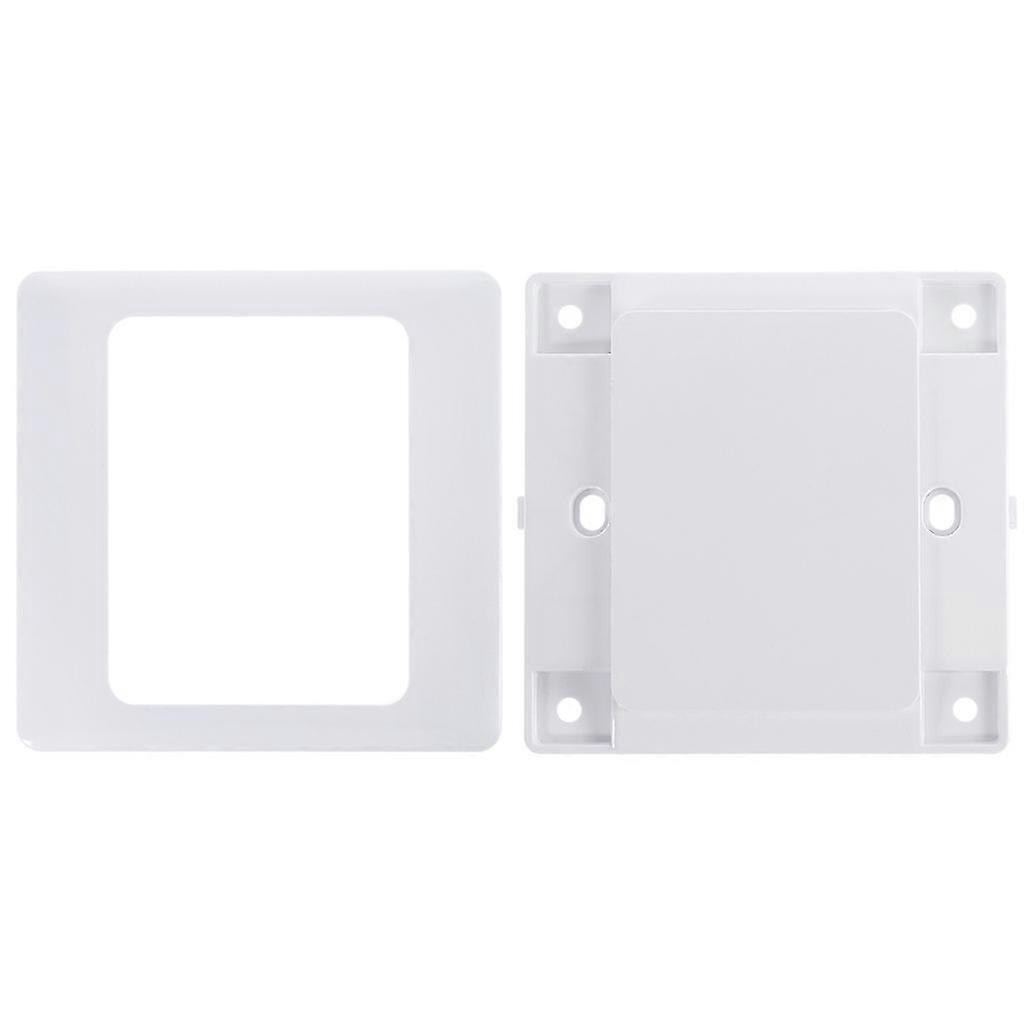 Electric Wall Switch Socket Blank Cover Panel Whiteboard ABS Outlet Plate Bezel