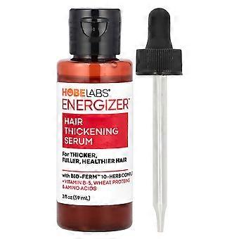 2 x Hobe Labs, Energizer, Hair Thickening Serum, 2 fl oz (59 ml)