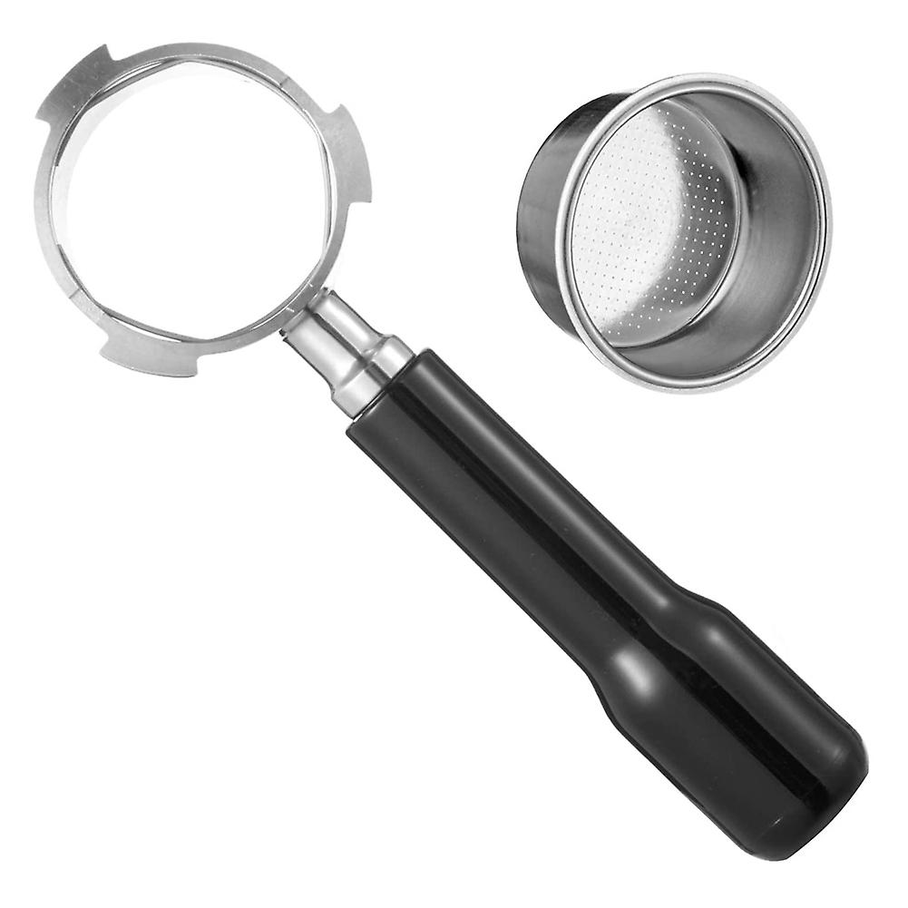 51Mm Bottomless Portafilter Fits for Espresso Machines with 1 Cup Filter Basket