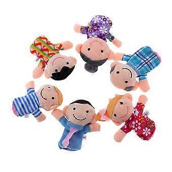Finger Puppets Family Hand Puppet for Playing 18Pcs Assorted Colors