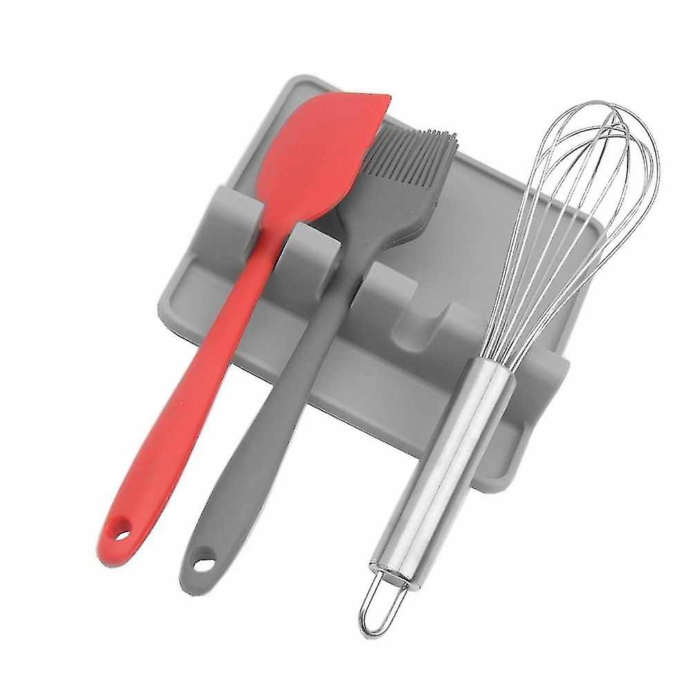 Kitchen Utensil Rest. Ladle Spoon Holder. (2 Pack)