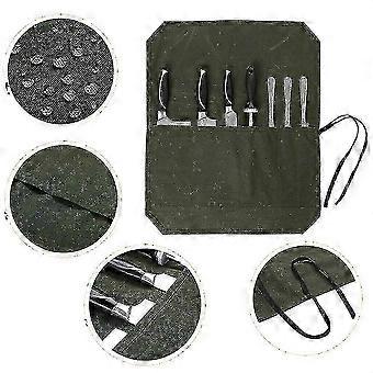 Cutlery Storage Bag Cooking Set Portable Roll Up Pouch Bag Case Camping Outdoor,zx  AK-26