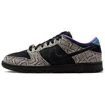 Nike x Dashawn Nike Dunk SB Low top Skateboard Shoes Unisex Black Brown IB6208-200