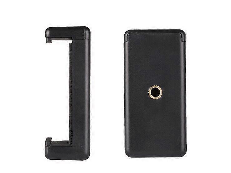 Universal Monopod Tripod Adapter Smartphone Holder Mount (2pcs, black)