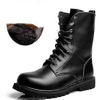 MAITA Military Tactical Herren Stiefel Special Force Leder Wasserdichte Kampfstiefelette Armee Arbeitsschuhe