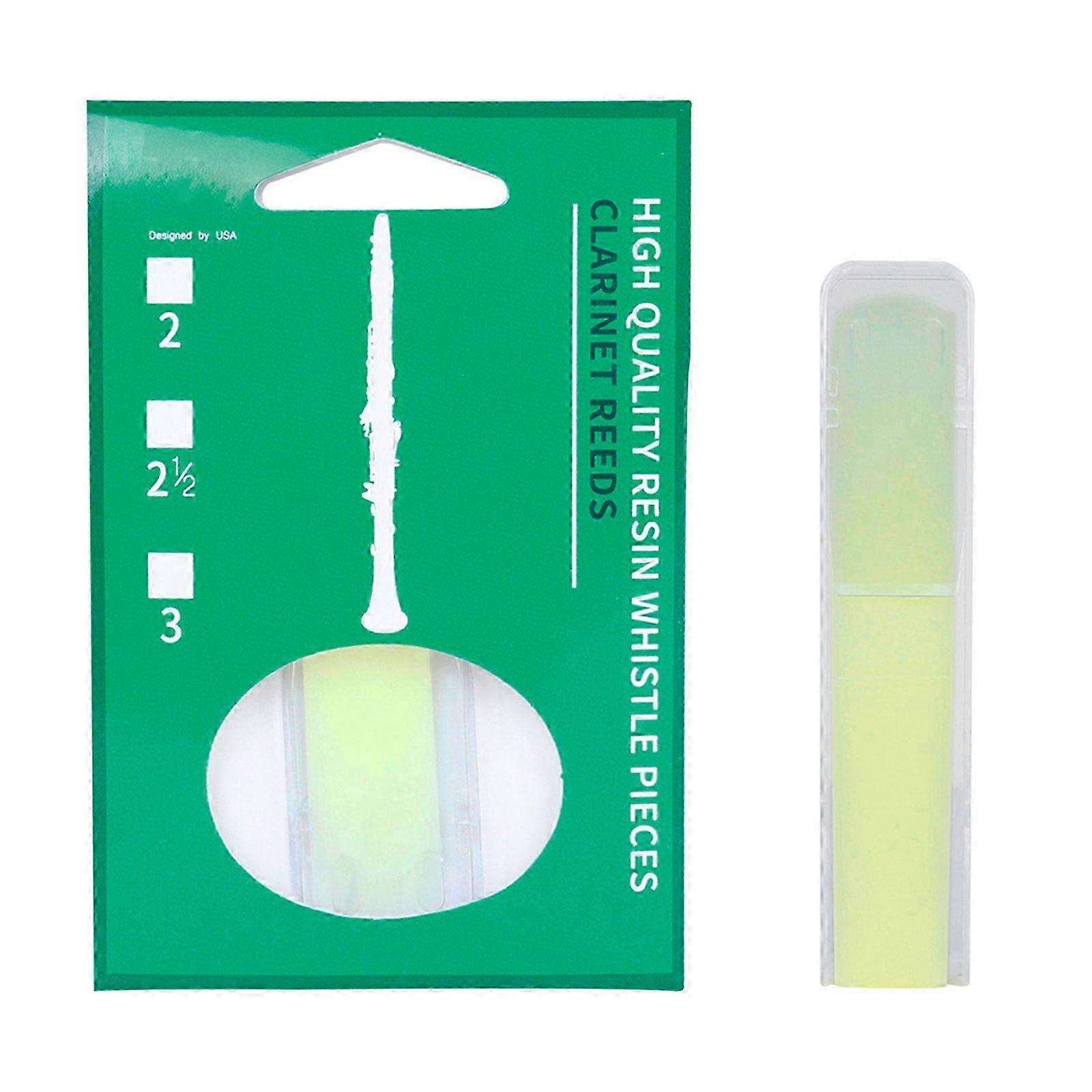 ABS Plastic Saxophone Reed Yellow