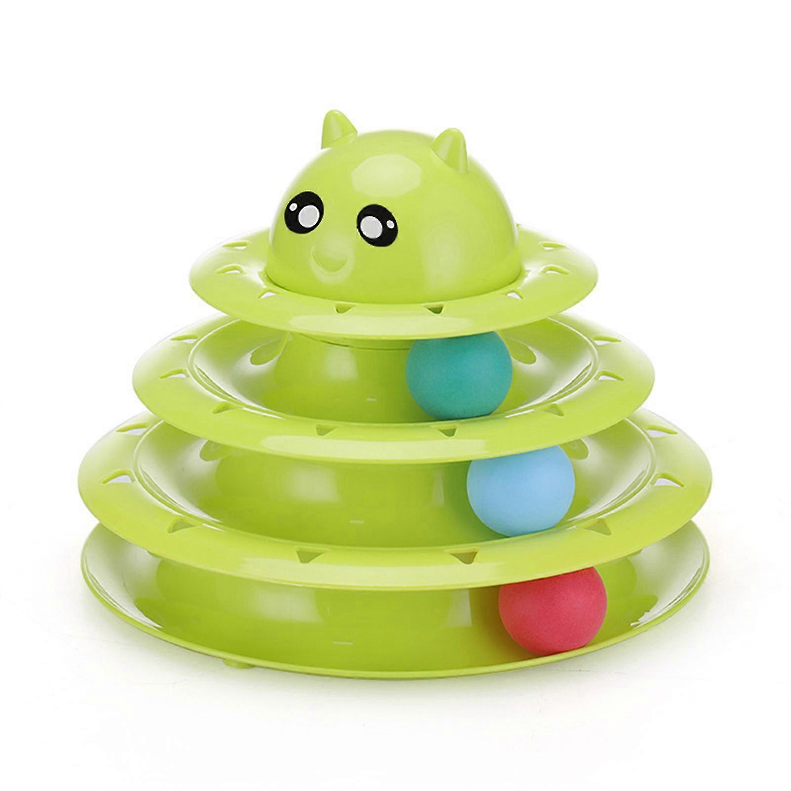 Spiral Track Cat Activity Tower
