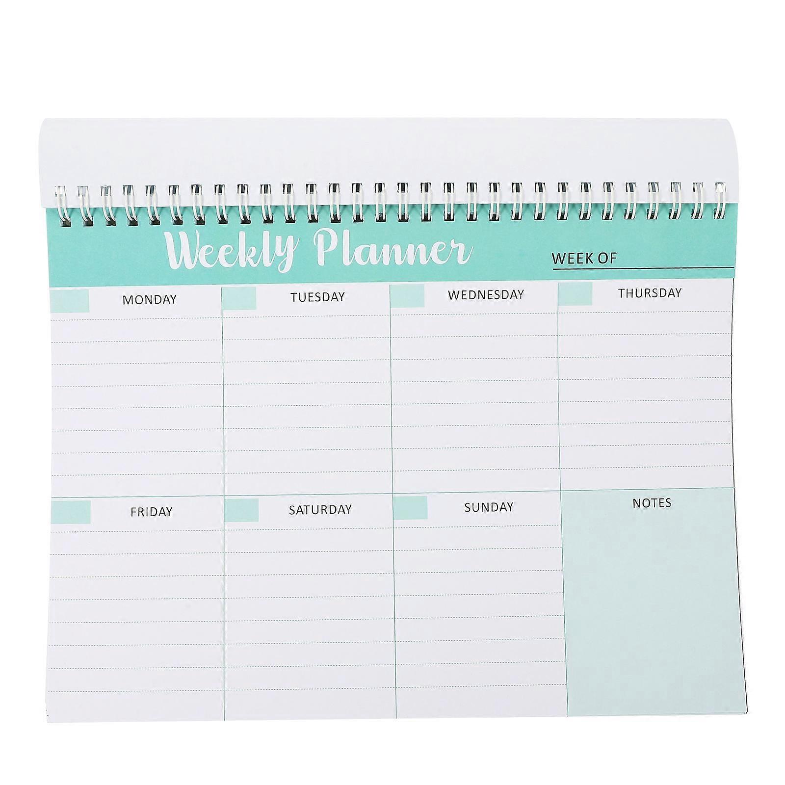 Appointment Plan Pad Work Notepad for Writing Daily Planner Study Organizer