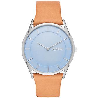 Skagen Holst Quartz Analog Woman Watch with Cowhide Bracelet SKW2451