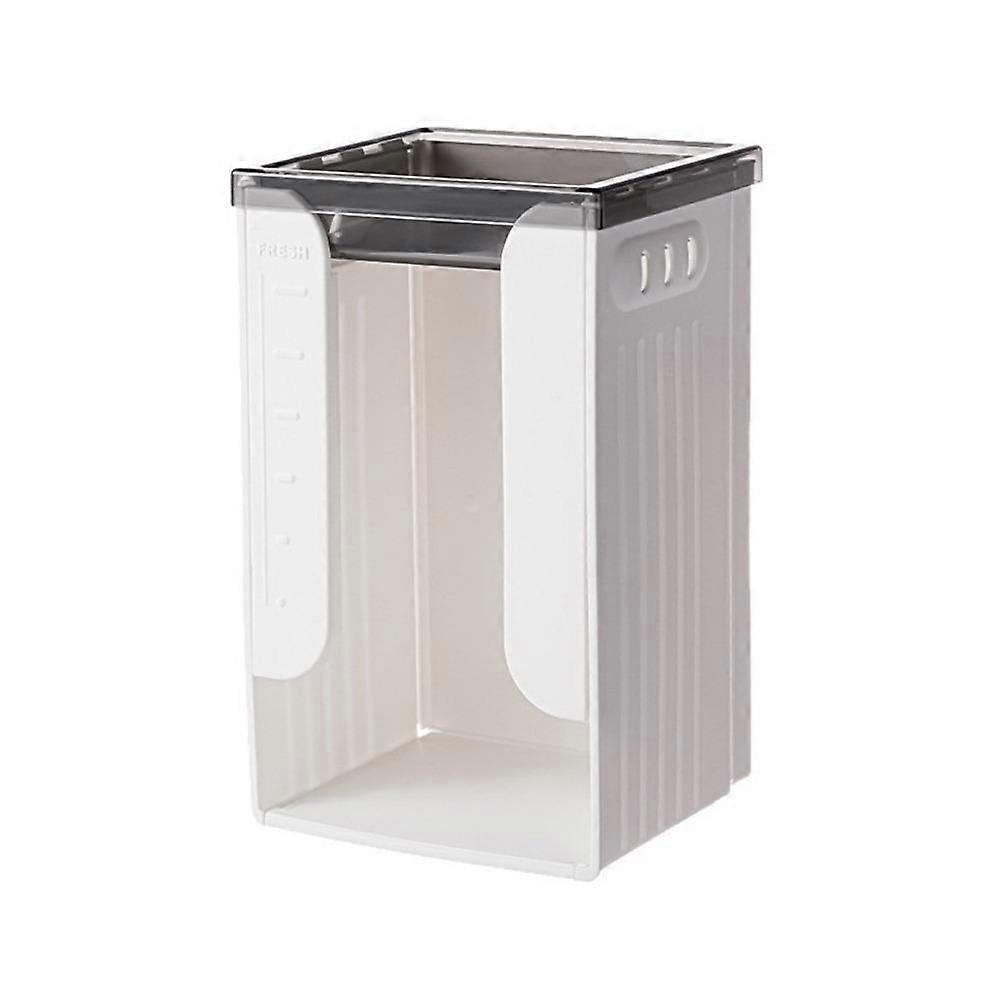 Large Capacity Instant Noodles Storage Box Plastic Rectangular Facial Mask Storage Box Space Saving Folding