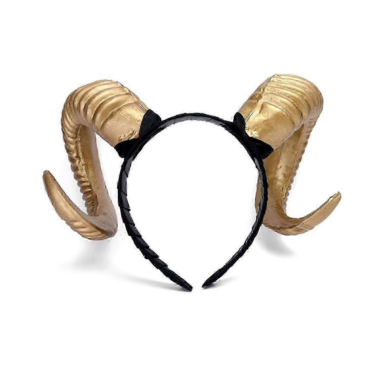 Gothic Devil Horns Headband
